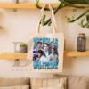 Taylor Zakha Retro 90s Canvas Tote Bag