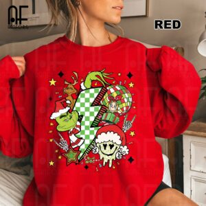 Vintage The Grinchmas Groovy Christmas Sweatshirt