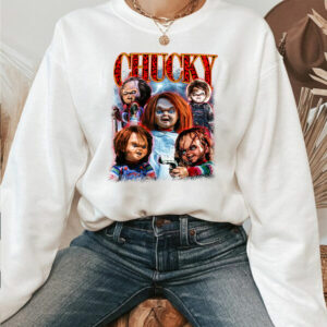 Vintage Chucky Horror Character Halloween Sweatshirt