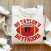 Retro Go Taylors Boyfriend Sweatshirt Vintage Travis Kelce T-Shirt Taylor Football Shirt Fan Gifts Eras Tour And