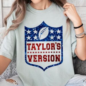 Comfort Color Tay Swift Football Shirt, Taylor Version Shirt,Tay's Version Tee, Football Sunday Youth Tee, Football Swift Sweatshirt