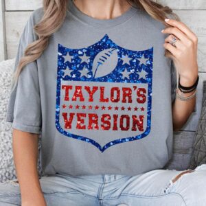 Comfort Color Tay Swift Football Shirt, Taylor Version Shirt,Tay's Version Tee, Football Sunday Youth Tee, Football Swift Sweatshirt