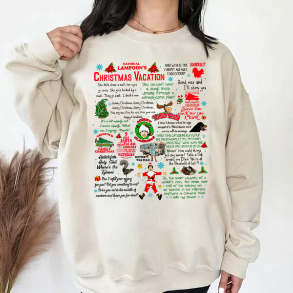 Christmas Vacation Rant Sweatshirt, National Lampoons Sweatshirt