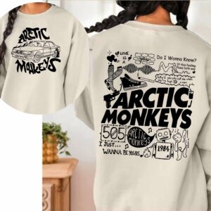 Brookprime Official  Arctic Monkeys Tour Sweatshirt 01