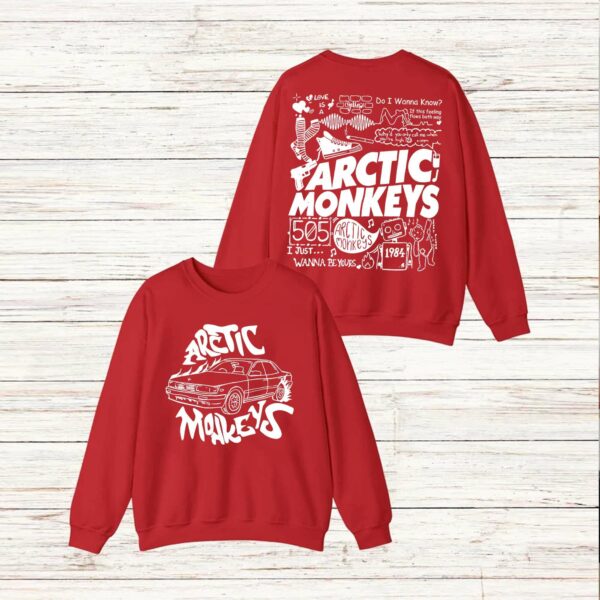 Brookprime Official  Arctic Monkeys Tour Sweatshirt 01