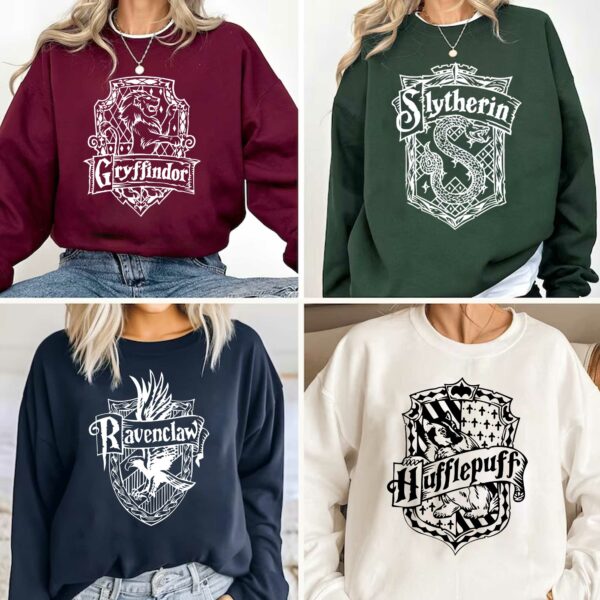 Brookprime Official HARRY POTTER Wizard House 03 Sweatshirt