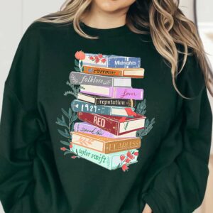 Books collection 02 Sweatshirt Hoodie Shirt, Gift For Fan