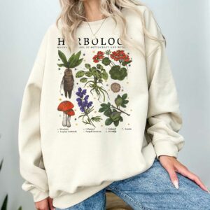 Brookprime Official Herbology Sweatshirt, Gift For Plant Lover