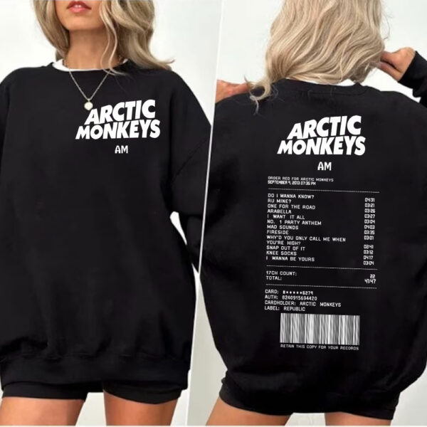 Brookprime Official  Arctic Monkeys Tour Sweatshirt 03