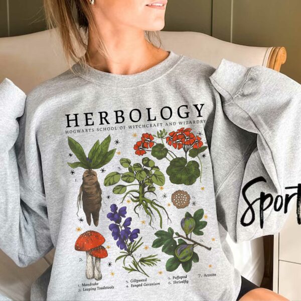 Brookprime Official Herbology Sweatshirt, Gift For Plant Lover