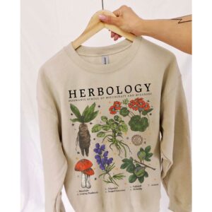 Brookprime Official Herbology Sweatshirt, Gift For Plant Lover