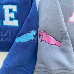 Cute Stitch And Angel Embroidery Sweater 02