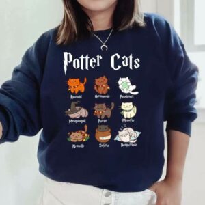 Brookprime Official POTTER Cats The Era Sweatshirt