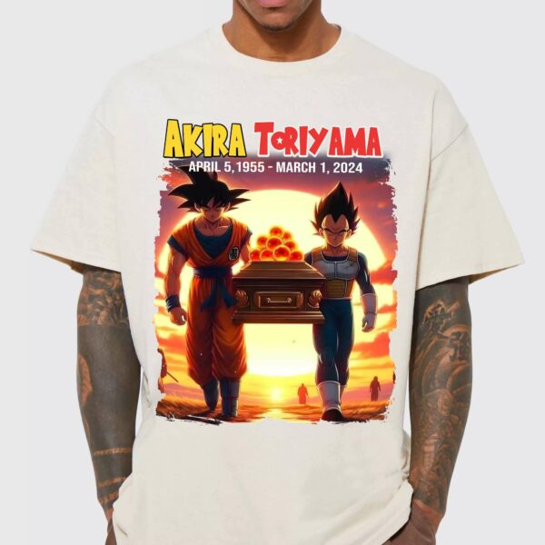 Dragon Ball R.I.P Author Akira Toriyama 02 Shirt