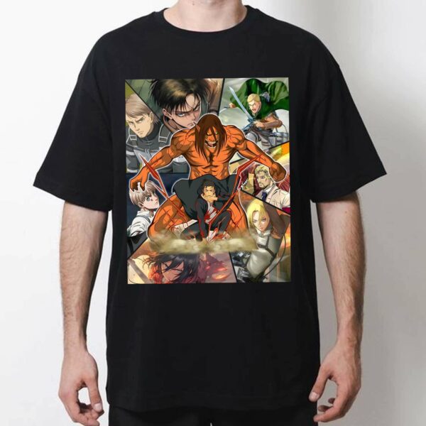 Attack On Titan 01 Shirt, Anime Gift