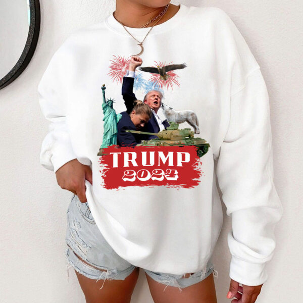 God Bless Donald Trump God Bless America Shirt Sweatshirt Hoodie 02