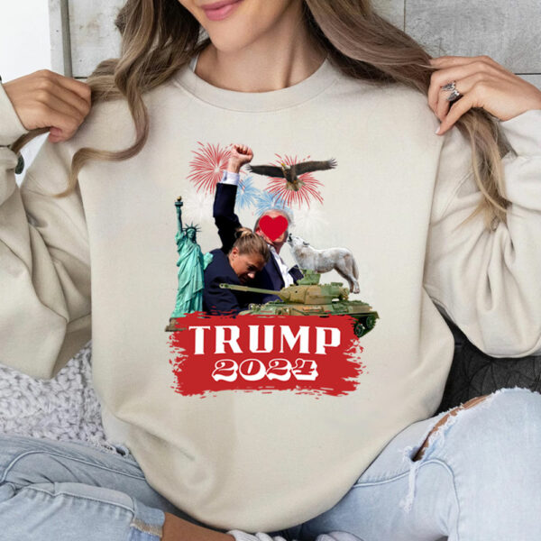 God Bless Donald Trump God Bless America Shirt Sweatshirt Hoodie 02