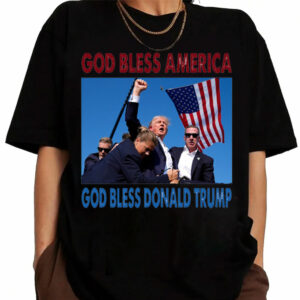 God Bless Donald Trump God Bless America Shirt Sweatshirt Hoodie