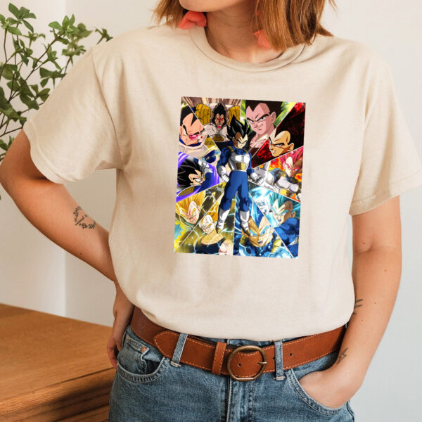 Shonen Anime Vegeta Shirt, Anime gift