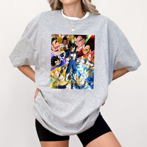 Shonen Anime Vegeta Shirt, Anime gift