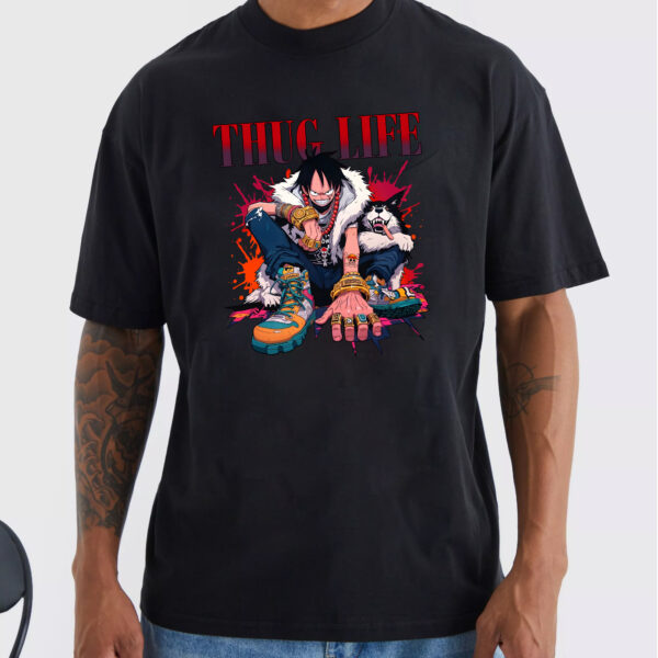 One Piece Thug Life Luffy Anime Gift