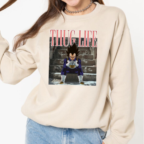 Shonen Anime Vegeta Thug Life v2 Shirt, Anime gift