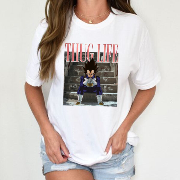 Shonen Anime Vegeta Thug Life v2 Shirt, Anime gift