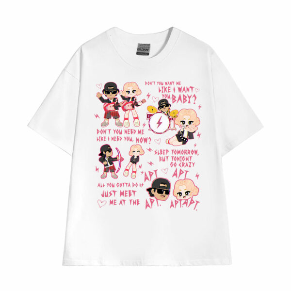 APT. Dance with Chibi Rose and Bruno Shirt – APT. Dance Ver 02