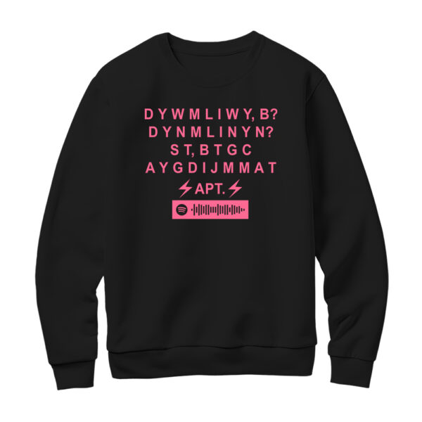 Lyrics Letters Of APT Shirt – APT. Dance