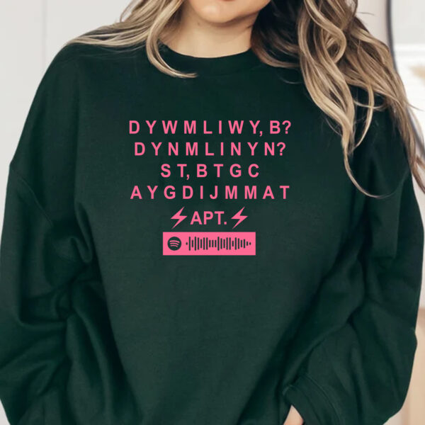 Lyrics Letters Of APT Shirt – APT. Dance