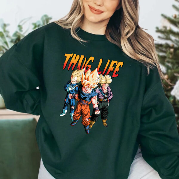 Dragon Ball Thug Life Shirt, Anime gift